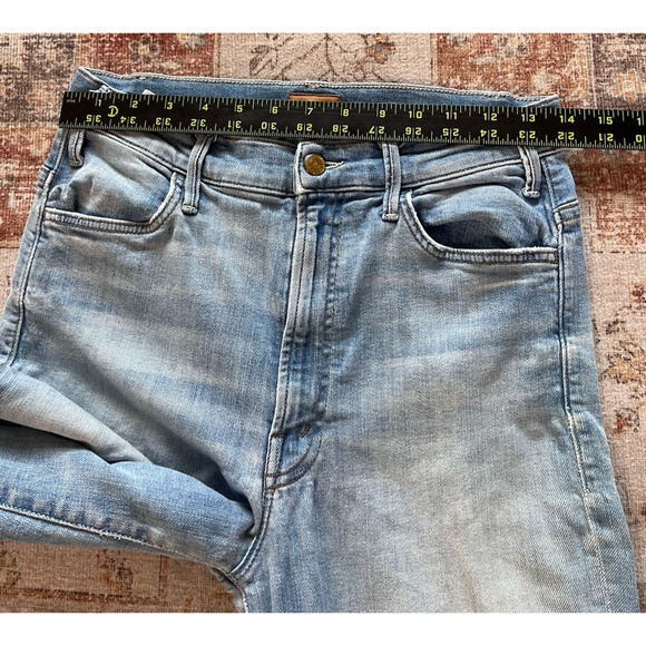 Mother The Hustler Ankle Fray Shaken Not Stirred Denim Jeans Womens Size 28 - Picture 6 of 10